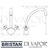 Bristan Regency Easyfit Sink Mixer Kitchen Tap Dimensions